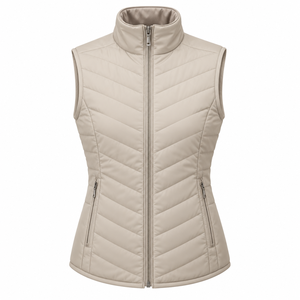 Gilet d'équitation OEM élégant pour femmes, veste d'équitation sans manches en polyester, élasthanne et nylon - Product Image 2