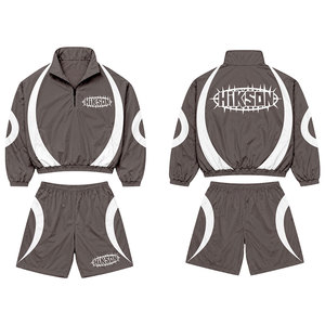 Distinct Outdoor Men Windbreaker <b>Shorts</b> <b>Set</b> Built For Flexible Movement Men Windbreaker <b>Shorts</b> <b>Set</b> Casual Style - Product Image 1