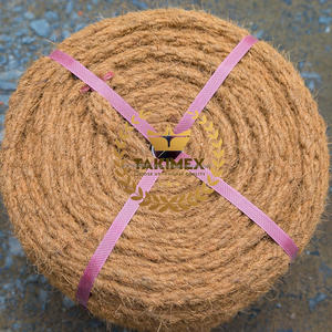COCONUT HUSK FIBER COIR CORDE Twisted Handmade Natural Ceylan Toys Perroquet String made in Vietnam - Product Image 3