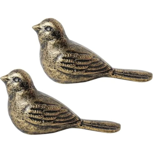 Figura de Animal Metálica Vintage, Prensapapeles con Acabado Dorado, Estatua de Cabra/Antílope Fundida, Decoración para el Hogar, Adorno de Mesa - Product Image 3