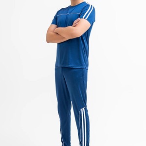 High Quality Custom Logo Breathable Men's Summer <b>Tracksuits</b> Best Price Custom Sport Summer <b>Tracksuits</b> for Adults - Product Image 1