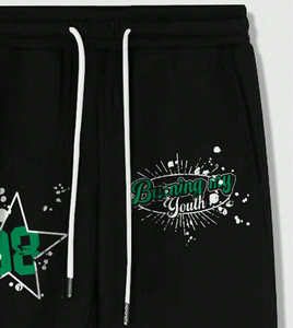 2026 Men's Flared Sweatpants High Quality Lightweight Custom 100% <b>Polyester</b> Mid Breathable Quick-drying Streetwear <b>Jogger</b> Blank - Product Image 4