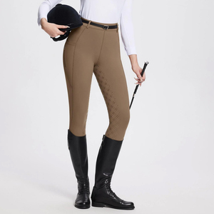 SF Equestrian Clothing Manufacturers Riding Pants Leggings Horse Riding Show Breeches Bottoms Horse Racing Trousers - Product Image 4