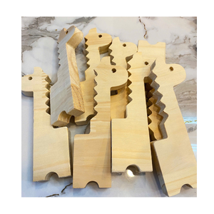 ของเล่นไม้รูปสัตว์หลากหลายแบบ  งานไม้ธรรมชาติ สำหรับตลาดส่งออก - Product Image 6