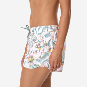 Shorts Casuales de Mujer, Cintura Alta, Elásticos, de Poliéster Oxford, Transpirables, Corte Regular, con Cierre de Cremallera y Ribete de Encaje - Product Image 3