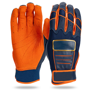Latest High Quality Soft Cabretta Leather Custom Logo Baseball Batting Gloves Hand Grips Waterproof Breathable Guantes Beisbol - Product Image 5