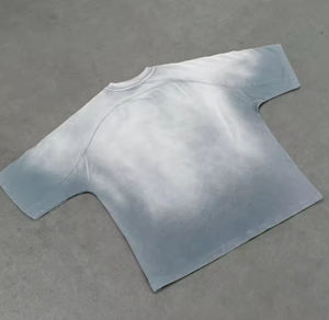 เสื้อยืดสตรีทแวร์พิมพ์ลายดิจิตอลแบบ OEM/ODM สำหรับผู้ชาย ผ้าฝ้าย 100% หนัก 220 กรัม ทรงหลวม ไซส์ใหญ่  ลายพิมพ์ด้านหน้า - Product Image 5
