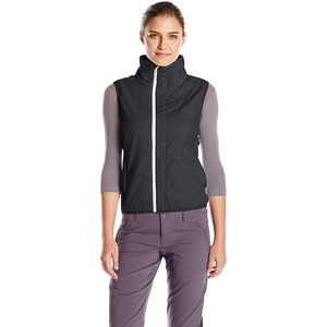 Gilets d'équitation décontractés pour femmes, sans manches, matelassés, coupe-vent, avec fermeture éclair et logo personnalisé, vente en gros - Product Image 4