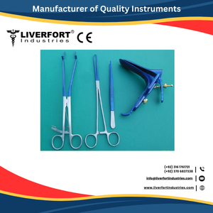 เครื่องมือผ่าตัดทางนรีเวชคุณภาพสูง Kogan Endo Speculum เคลือบสีน้ำเงิน สำหรับการผ่าตัดด้วยไฟฟ้า  ทำจากสแตนเลส ได้รับมาตรฐาน CE - Product Image 4