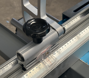 Sierra de Mesa de Panel Deslizante a 45 Grados Mj6132, Máquina Escuadradora CNC para <span class=keywords><strong>Cortar</strong></span> Madera y Melamina - Product Image 5
