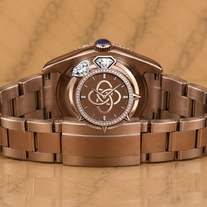 Reloj de Lujo con Esfera Redonda de Moissanita para Hombre, Reloj de Pulsera con Brazalete de Diamantes Completos - Product Image 3