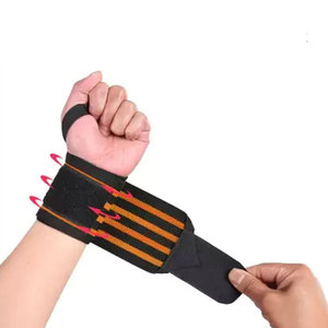 Fitness Wrist <b>Wraps</b> for Gym Workout Support for Lifting Strong <b>Stretch</b> Material Comfortable and Durable Use - Product Image 2