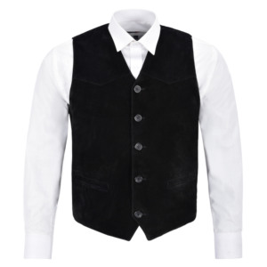 <span class=keywords><strong>Chaleco</strong></span> de Cuero de Ante Vacuno Personalizado para <span class=keywords><strong>Hombre</strong></span>, <span class=keywords><strong>Chaleco</strong></span> Formal Clásico con Cuello en V, <span class=keywords><strong>Chaleco</strong></span> de Cuero Genuino, Fabricante de Marca Privada - Product Image 1