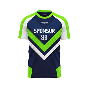 Camisetas Deportivas Unisex de Secado Rápido, Transpirables, con Estiramiento en Cuatro Direcciones, Impresión por Sublimación, Servicio OEM para Fútbol - Product Image 1