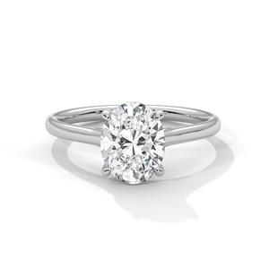 แหวนเงินสีทองพรีเมี่ยม3.00 CTS Moissanite CVD COLOUR หิน CZ EGL VVS2 D เครื่องประดับที่ดีสำหรับผู้หญิง VS1 - Product Image 1