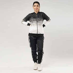 Conjunto de 2 Piezas de Traje Deportivo y Body para Actuaciones en Escenario, Unisex, con Logotipo Personalizado, Material de Spandex/Poliéster, para Bailarines Adultos - Product Image 3