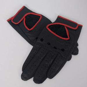 Breathable Leather Wholesale Supplier Premium <b>Men</b>’s <b>Driving</b> <b>Gloves</b> Manufacturer Custom Logo Auto Racing Leather <b>Gloves</b> - Product Image 3