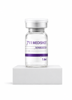 Sérum Ampoule Liquide Ciblé 711 MEDISHOT – Protocole de Soin – 5 Flacons de 1,6 ml – Coffret Cadeau Format Vente au Détail pour Femmes Tous Types de Peau