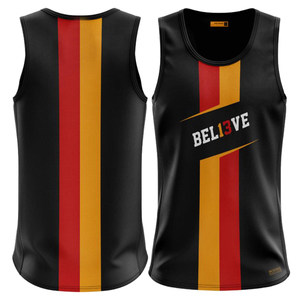 Custom Men Tank Tops Gym Shirt Fitness <b>Stringer</b> <b>Vest</b> Breathable Knitted Cotton Plus Size Workout Running Training Wear Bulk Sale - Product Image 1