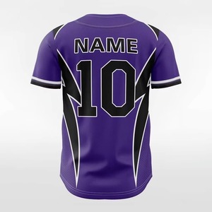 Uniforme de Béisbol Personalizado 2026, Jersey de Béisbol para Adultos, Teñido Liso, OEM, Alta Calidad, Secado Rápido, Transpirable, Tallas Grandes, Logotipo Personalizado - Product Image 2