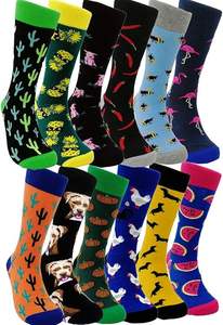 Premium Quality Men's <b>Winter</b> Casual <b>Socks</b> Breathable Comfortable Knitted Spandex/Nylon Snagging Resistance Customizable for - Product Image 5