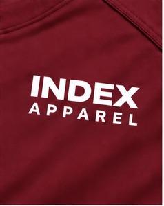 Index Apparel <b>Men's</b> Maroon <b>Short</b> <b>Sleeve</b> T-Shirt Regular Fit O-Neck Printed Casual Quick Dry Knitted Polyester - Product Image 6