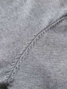 Men's Grey Turtleneck Sweater Solid Knitted Pullover Slim Fit High Neck Warm Winter Jumper Casual Basic Men's Knitwear Fashion - Product Image 4