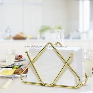 Premium High-Silver Finished Wire <b>Napkin</b> <b>Holder</b> and Metal Tissue Stand Luxury Design for Home and Hotel Restaurants - Product Image 5