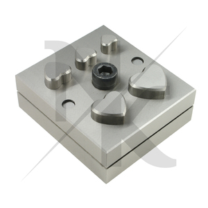 Professional Heart Shape Metal Disc Cutter Punching Set For Jewelry Making Goldsmith Sheet Blanking <b>Tool</b> Hardened Steel Punching - Product Image 3