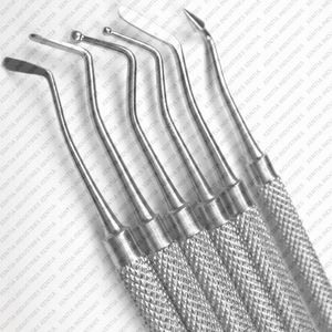 Juego de instrumentos de restauración dental de composite al por mayor, 6 piezas, kit de herramientas de acero inoxidable para relleno oral de composite dental - Product Image 3