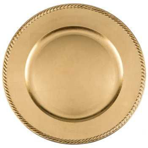 Assiette de présentation en cuivre martelé, artisanale, or rose, pour la décoration de table de mariage, la restauration hôtelière et les banquets - Product Image 6