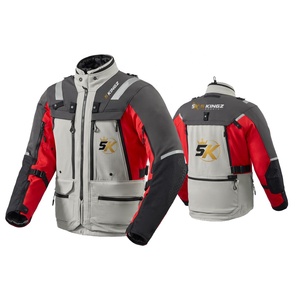 Vestes de moto pour la route et le tout-terrain, imperméables, coupe-vent, protection quatre saisons, 100% polyester, vêtements de motard, cyclisme - Product Image 1