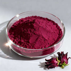 Poudre d'hibiscus 100% naturelle à base de plantes, poudre d'hibiscus pure pour les produits de bien-être, les formulations cosmétiques et les soins de la peau et des cheveux - Product Image 5