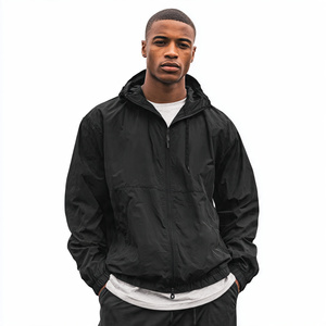 ฤดูร้อนฤดูใบไม้ผลิเสื้อแจ็คเก็ตกันลมผู้ชายตกปลากลางแจ้งเดินป่าตั้งแคมป์เสื้อกันฝนผู้ชายซิปฮูดเสื้อกันฝนกันน้ำ - Product Image 2