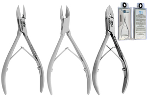 Professional Stainless Steel Finger Nail <b>Cutter</b> / Clipper Sharp <b>Edge</b> Manicure Tool Wide Jaw Opening for Thick Nails OEM - Product Image 2