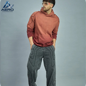 Sudadera con Capucha Ligera, Clásica, Suave y Cómoda, con Logotipo Personalizado, Precio al por Mayor, de Algodón Liso para Hombre - Product Image 6