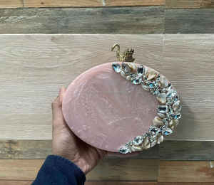 Chic & Stylish Handmade <b>Resin</b> Clutches with Sculpture Design and Customized Shape for Business <b>Gifts</b> and Fashion Forward Looks - Product Image 4