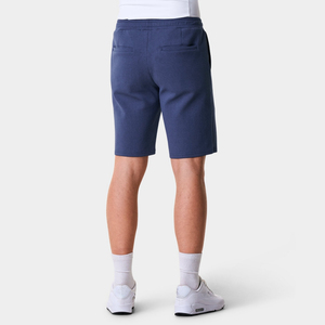 Shorts Bermuda pour Homme en Tissu Tissé 100% Coton, Couleur Unie, Taille à Cordon, avec Poches, Coupe Décontractée, Taille Mi-Haute - Product Image 2