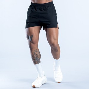 Shorts de sport pour hommes, taille élastique, noir nuit, nouvelle collection, qualité supérieure, forte demande, vente en gros - Product Image 1