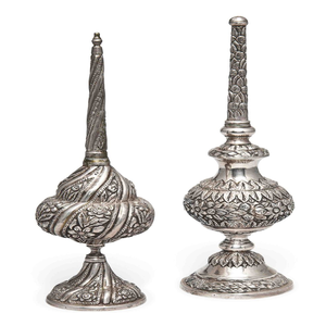 Luxurious green and gold enamelled surmedani <b>container</b> with intricate Islamic calligraphy and patterns, at wholesale prices. - Product Image 5