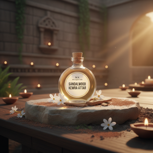 Attar de bois de santal Kewra de qualité supérieure, huile de parfum florale boisée naturelle longue durée, qualité export en vrac - Product Image 4