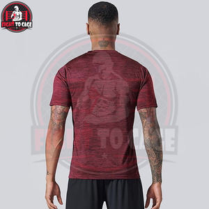 Paquete de 5 camisetas deportivas de manga corta para hombre, de secado rápido, cuello redondo, para correr, gimnasio, entrenamiento y uso casual, precio al por mayor - Product Image 3