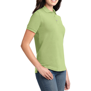 PUFFIN SPORTS – Nouveau Polo Femme Personnalisé OEM en Gros, Manches Courtes, 100% Coton Respirant, Coupe Décontractée, Idéal Printemps-Été - Product Image 5