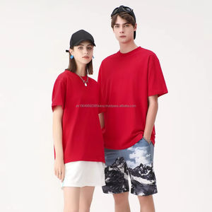 Altamente recomendado Camiseta básica Unisex 220gsm Camiseta de algodón liso Diseña tu marca - Product Image 1