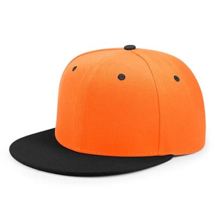 Gorra Snapback de 6 Paneles en Color Negro y Rojo, Unisex, Casual, de Algodón - Product Image 5