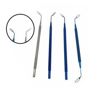 Ensemble de 6 instruments chirurgicaux ophtalmiques pour microchirurgie oculaire, en acier inoxydable, réutilisables, personnalisés, manuels, classe II, outil médical - Product Image 5