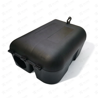Chargeur supérieur en plastique durable pour le contrôle des rats Station d'appât de piège à pression de souris facile à installer Clé étanche Outil de lutte antiparasitaire solide