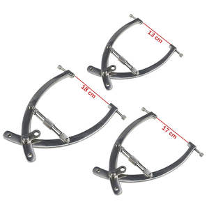 Pinzas de tracción cervical Crutchfield de acero de alta calidad para cirugía neurológica y espinal, con certificación CE ISO13485 - Product Image 5