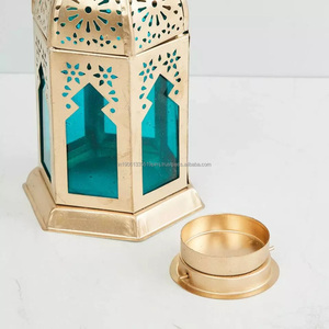 Linterna decorativa de Ramadán disponible, vela personalizada de Metal de alta calidad, linterna y tarro, candelabro decorativo de Navidad y linterna - Product Image 4