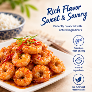 กุ้งลายเสือต้มพร้อมรับประทานแบบเวียดนาม 500 กรัม ฮาลาล บรรจุกล่อง ขายส่ง - Product Image 4